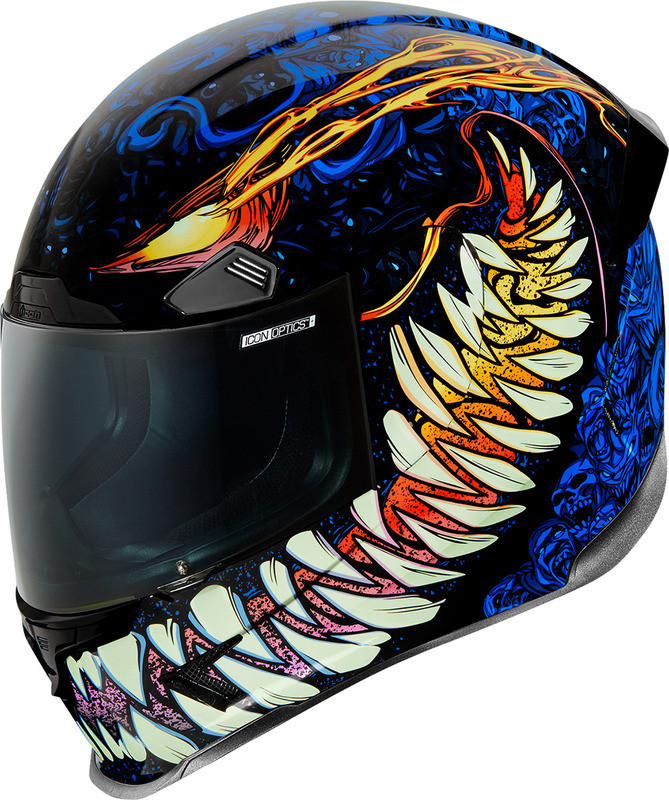 Icon Airframe Pro Helmet Soul Food Blue - Speed Addicts