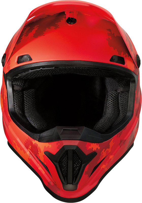 Z1R Rise Helmet Digi Camo Red