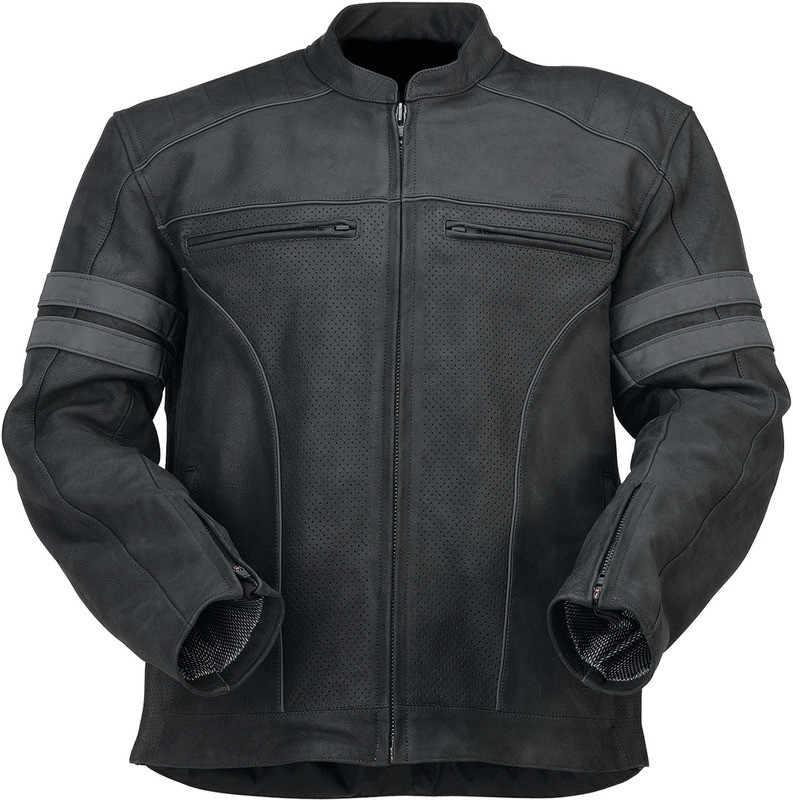 Z1R Remedy Leather Jacket Black