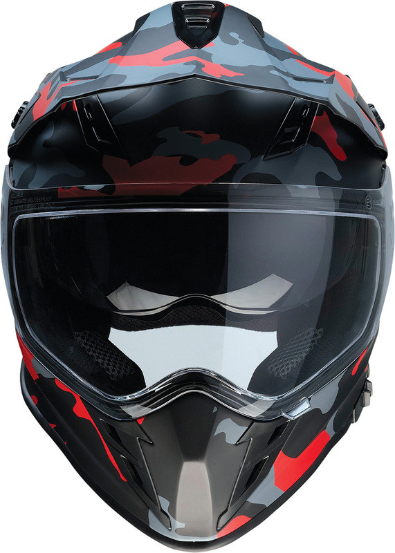 Z1R Range Helmet Camo Red