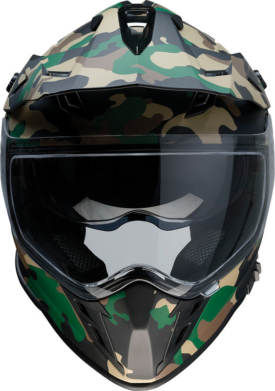 Z1R Range Helmet Camo Woodland