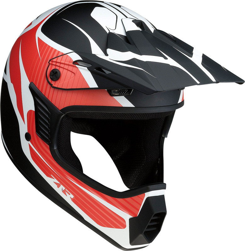 Z1R Child Rise Helmet Flame Red