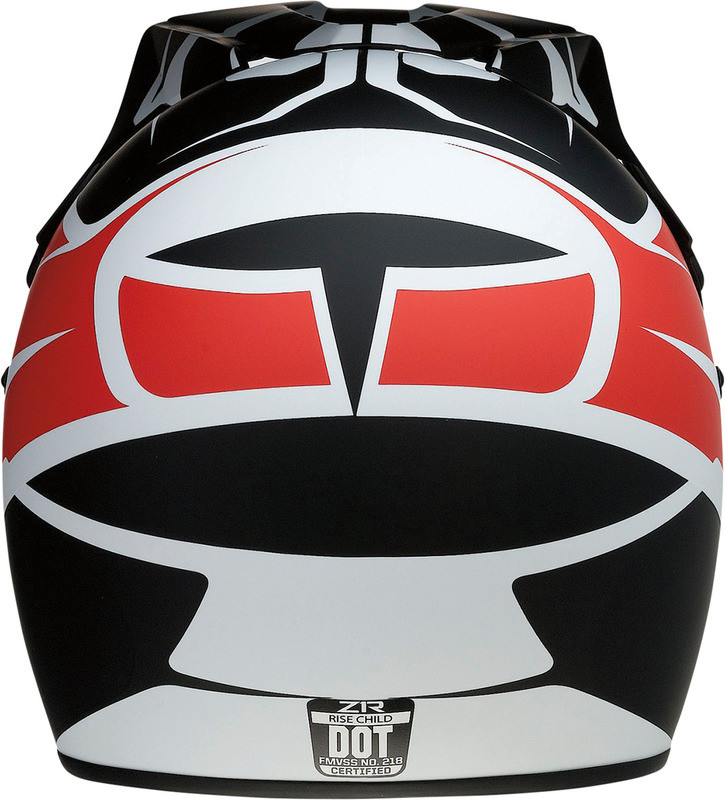 Z1R Child Rise Helmet Flame Red