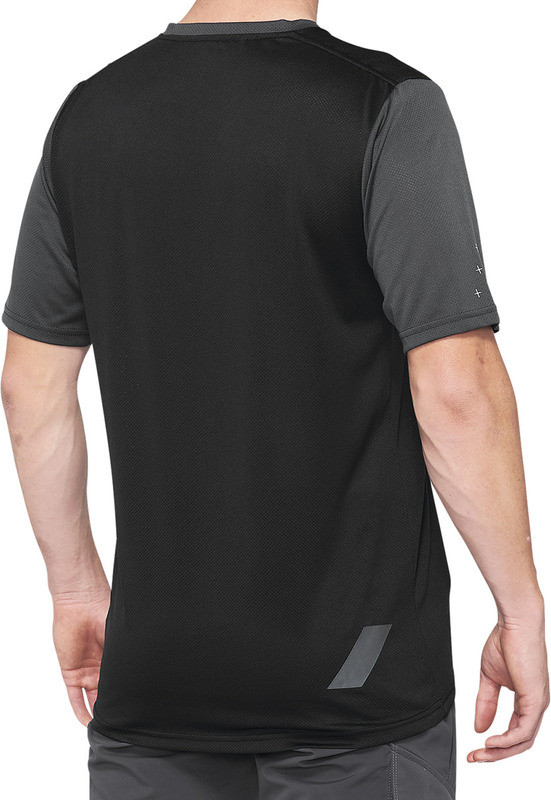 100% Ridecamp Jersey Charcoal Black
