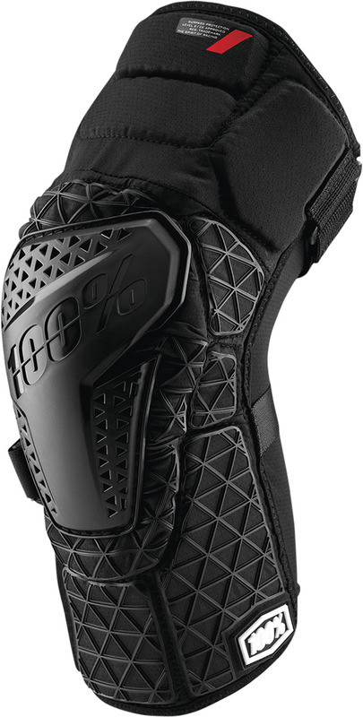 100% Surpass Knee Guards Black