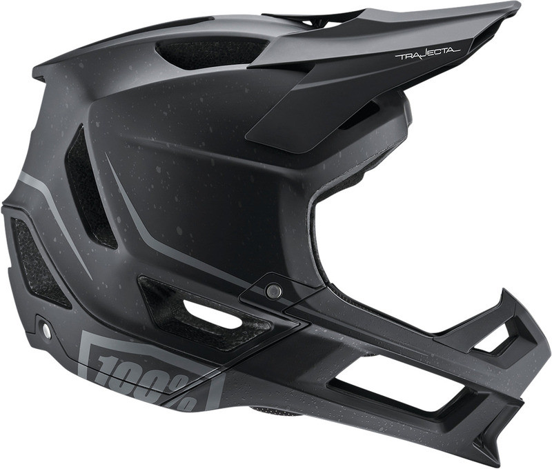 100% Trajecta Helmet Fidlock Black
