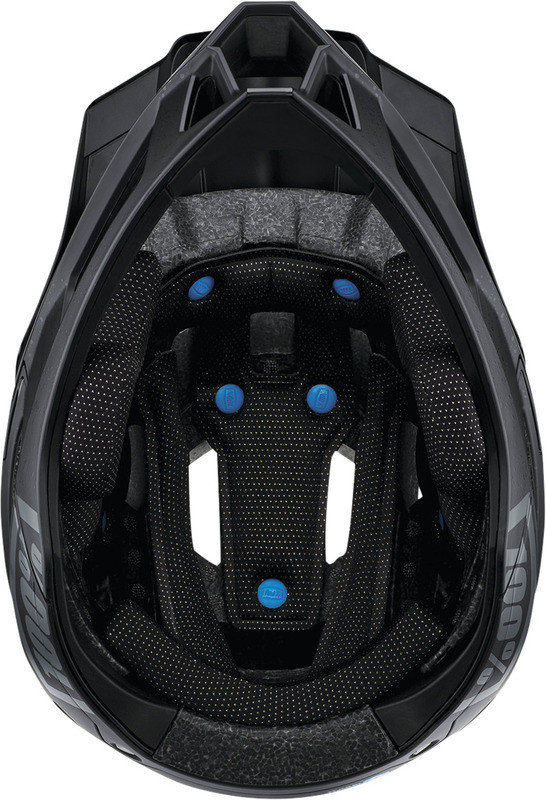 100% Trajecta Helmet Fidlock Black