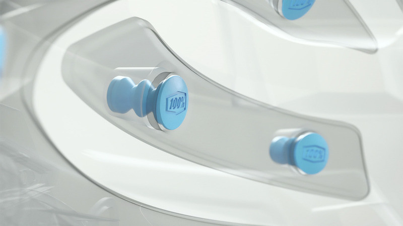 100% Trajecta Helmet Fidlock Black