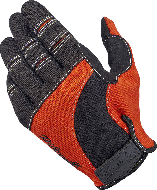 Biltwell Moto Gloves Orange Black