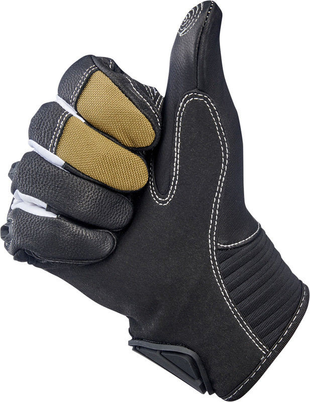 Biltwell Bridgeport Gloves Tan Black