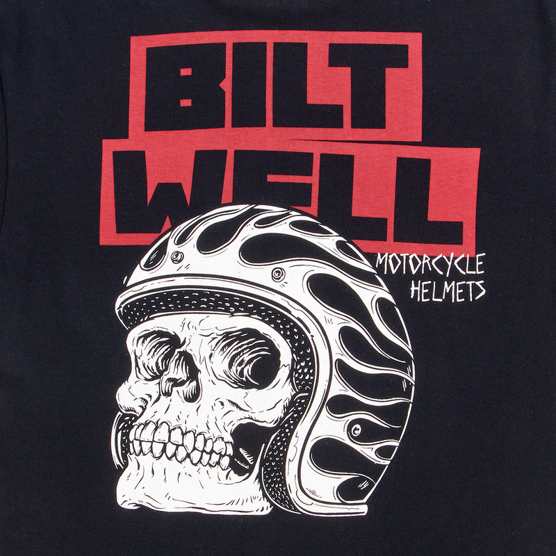 Biltwell Skull Pocket T-Shirt Black