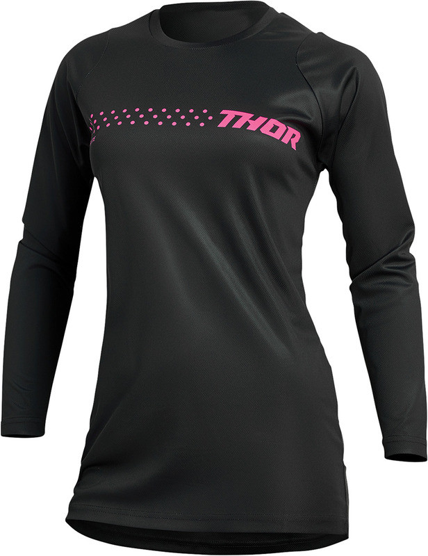 Thor Women's Sector Minimal Jersey Black Pink