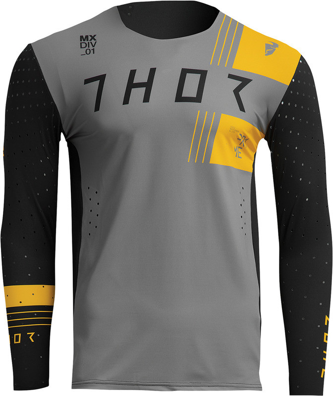 Thor Prime Strike Jersey Black Lemon
