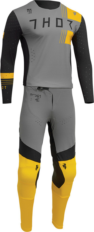 Thor Prime Strike Jersey Black Lemon