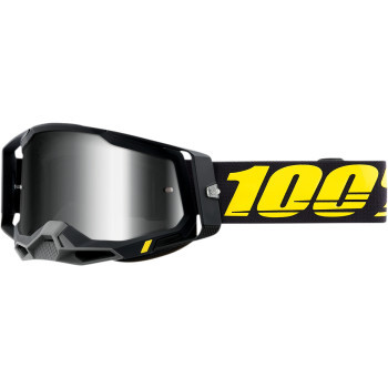 100% Racecraft 2 Goggles Arbis Silver Mirror