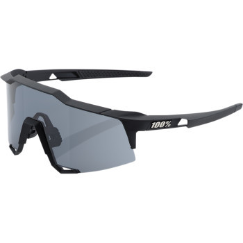 100% Speedcraft Sunglasses Black size  Smoke