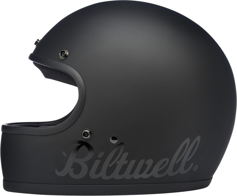 Biltwell Gringo Helmet Flat Black Factory