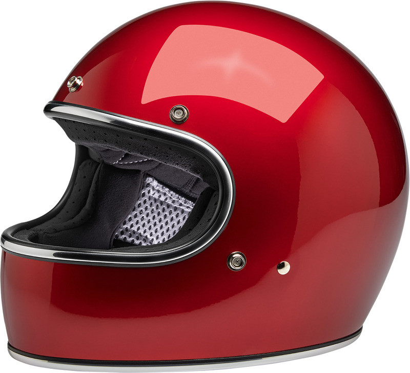 Biltwell Gringo Helmet Metallic Cherry Red
