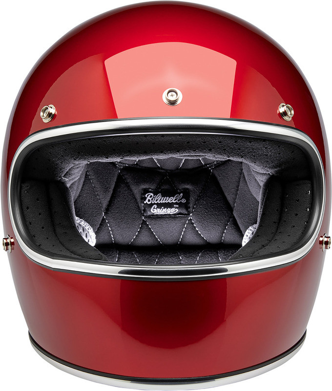 Biltwell Gringo Helmet Metallic Cherry Red