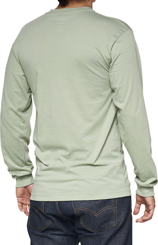 100% Bilto Long-Sleeve T-Shirt Slate Green
