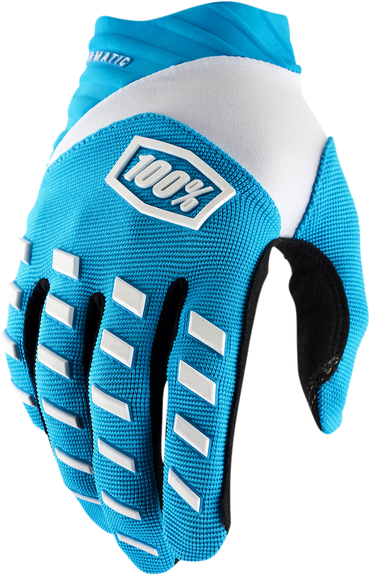 100% Airmatic Gloves Blue