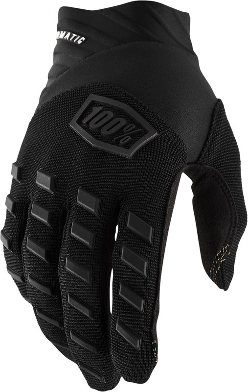 100% Airmatic Gloves Black Charcoal
