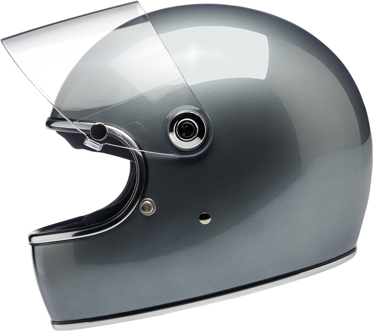 Biltwell Gringo S Helmet Metallic Sterling - Speed Addicts