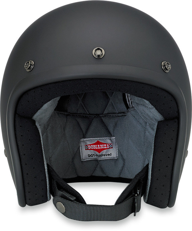Biltwell Bonanza Helmet Flat Black