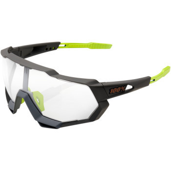 100% Speedtrap Sunglasses Gray size  Photochromic