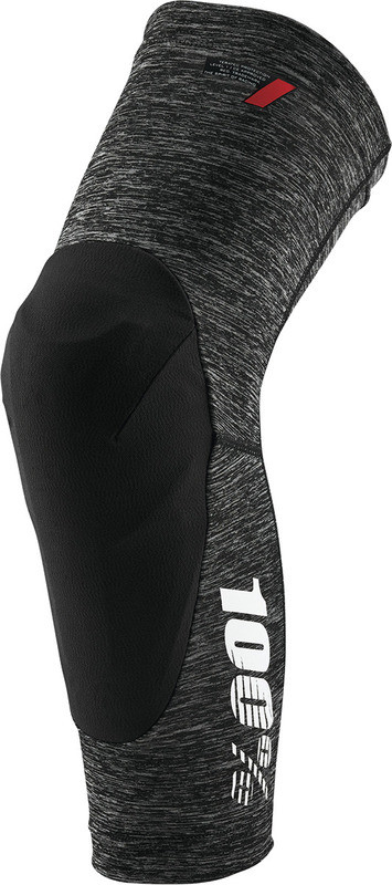 100% Teratec Knee Guards Gray Black