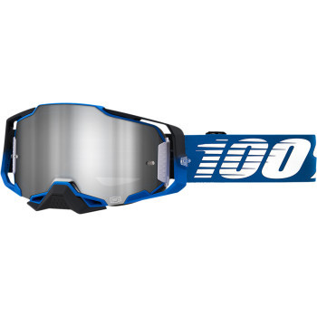 100% Armega Rockchuck Flash Silver goggles
