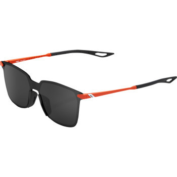 100% Legere Sunglasses Square Oxyfire size  Black Mirror