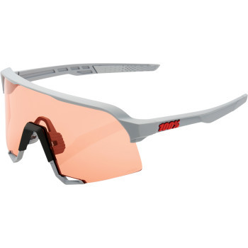 100% S3 Sunglasses Gray size  Coral