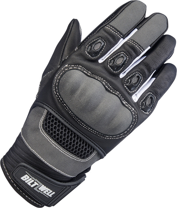 Biltwell Bridgeport Gloves Gray Black