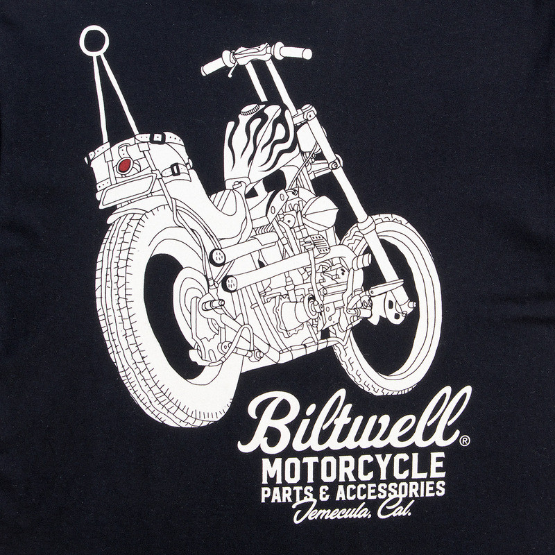 Biltwell Chopper Long-Sleeve T-Shirt Black