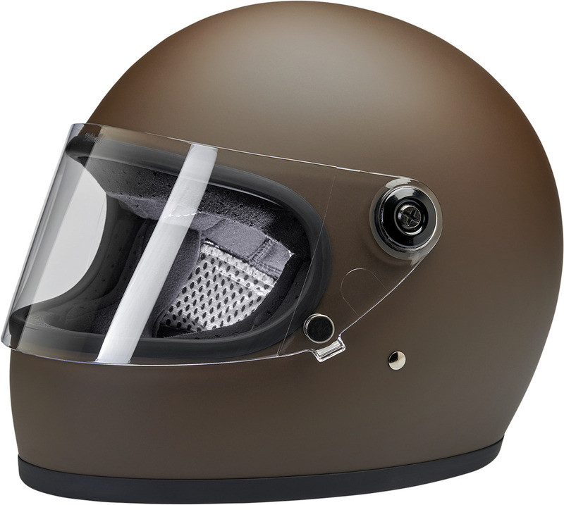 Biltwell Gringo S Helmet Flat Chocolate - Speed Addicts
