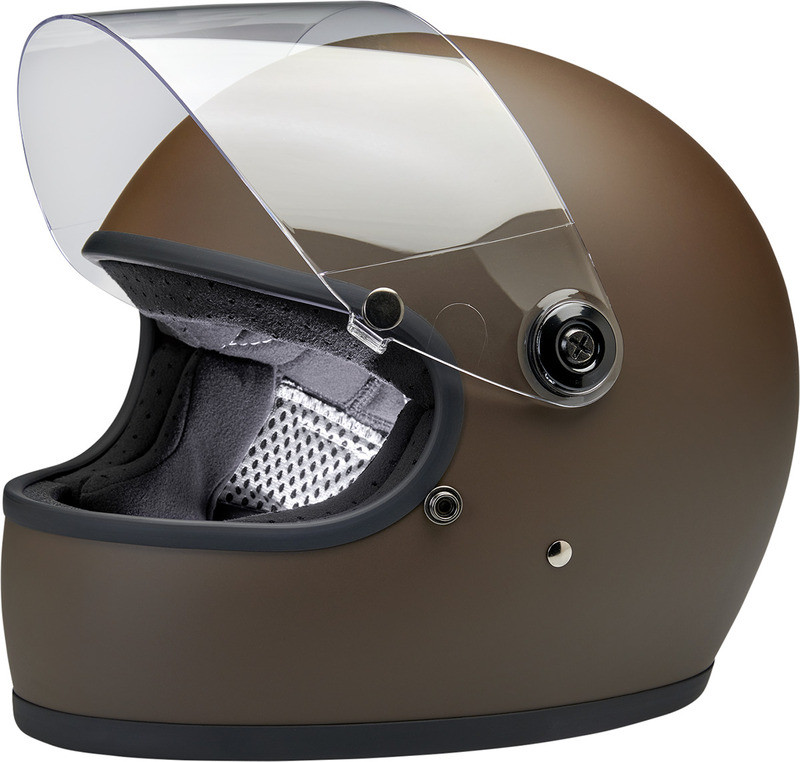 Biltwell Gringo S Helmet Flat Chocolate - Speed Addicts