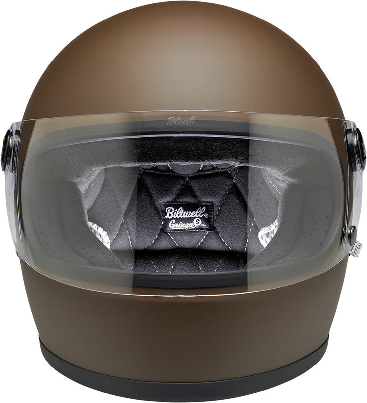 Biltwell Gringo S Helmet Flat Chocolate - Speed Addicts