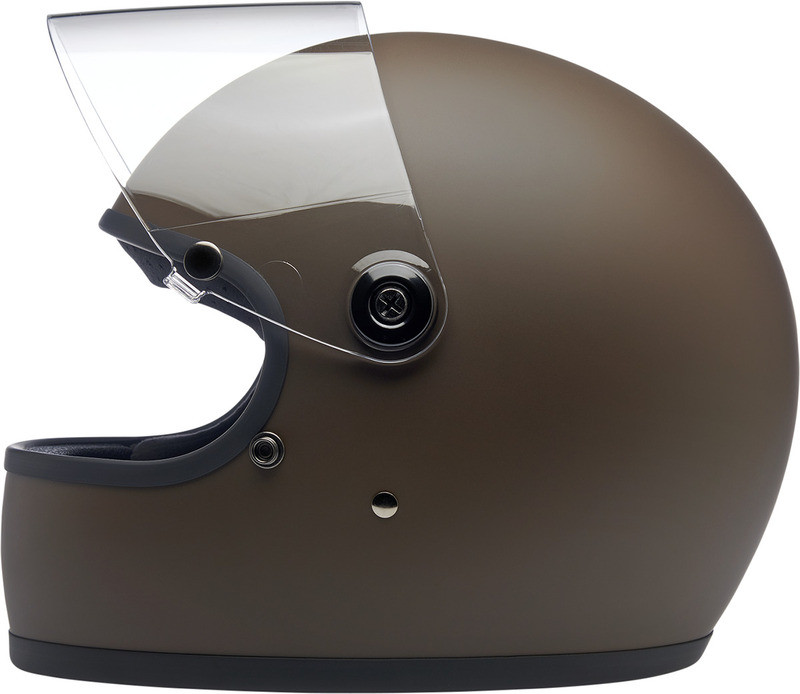 Biltwell Gringo S Helmet Flat Chocolate - Speed Addicts