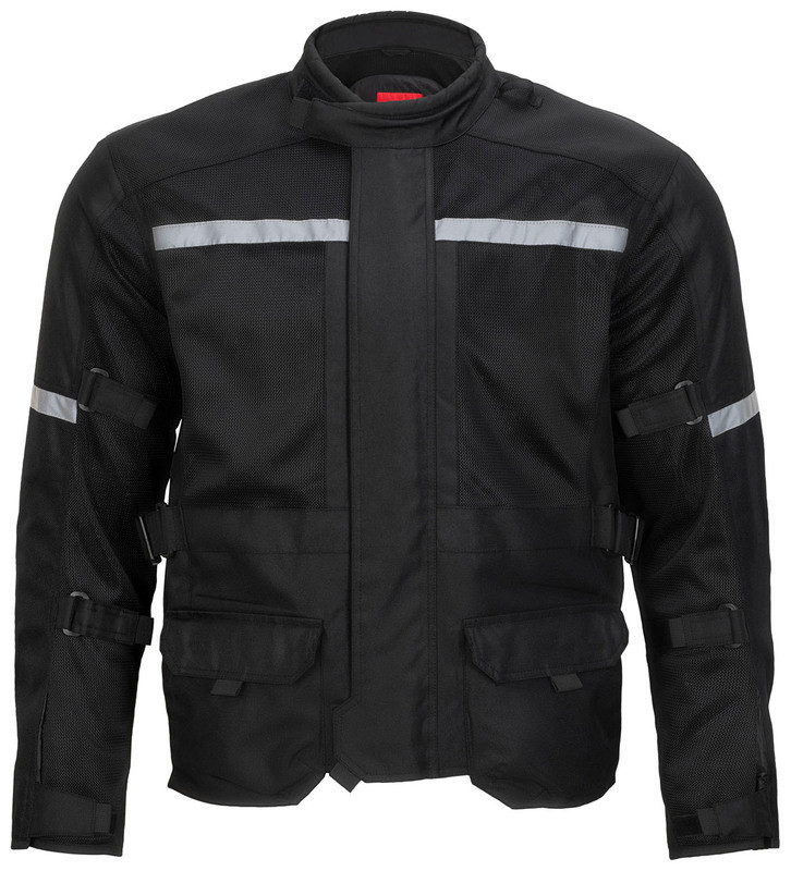 NORU Ganjo Adventure Mesh Black Jacket