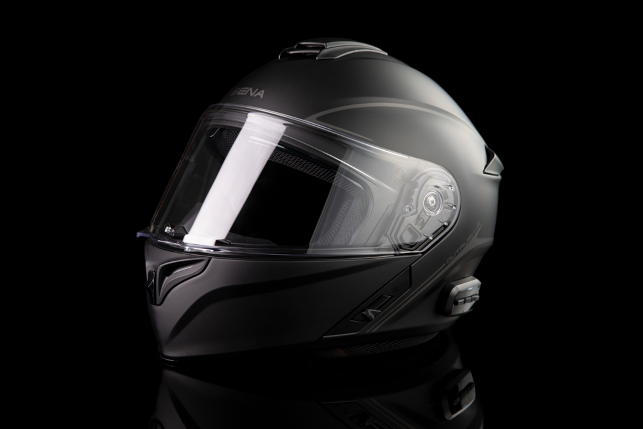 Outrush R Modular Bluetooth Helmet - Matte Silver