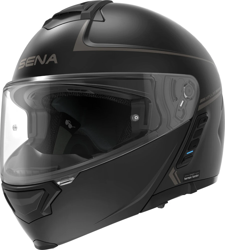 Sena Impulse Matte Black Helmet