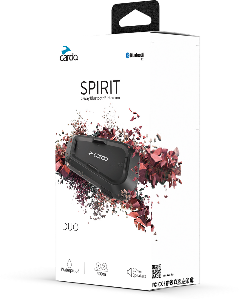 Cardo Spirit Bluetooth Headset Duo