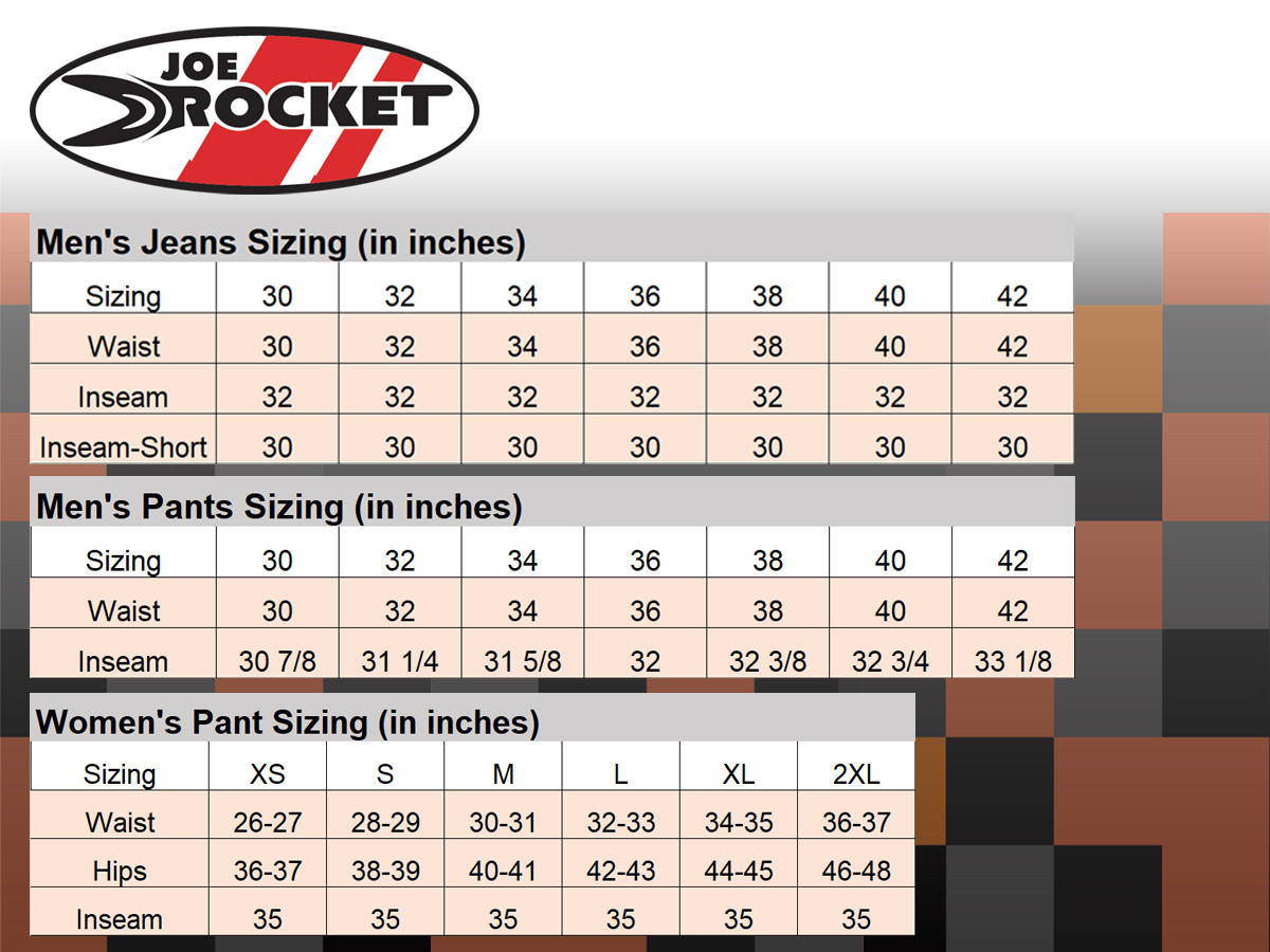 Joe Rocket Tactical Black Pant