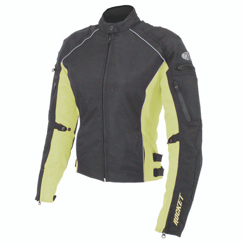 Joe Rocket Turbulent Black Hi-Viz Womens Jacket