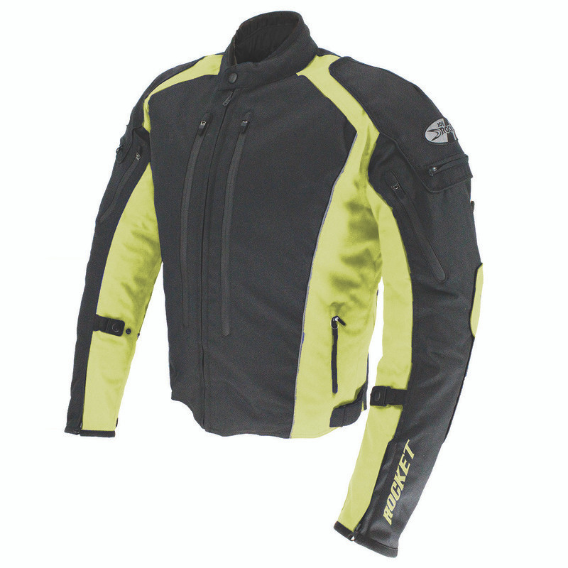 Joe Rocket Turbulent Black Hi-Viz Jacket