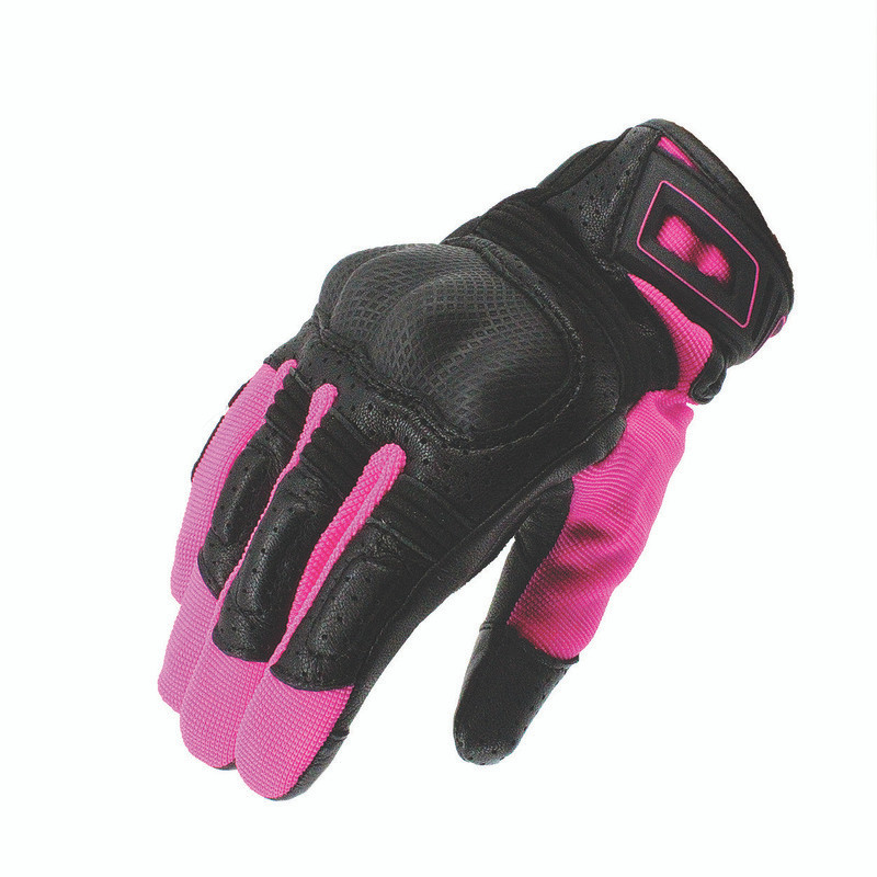 Joe Rocket Turbulent Womens Black Pink Glove