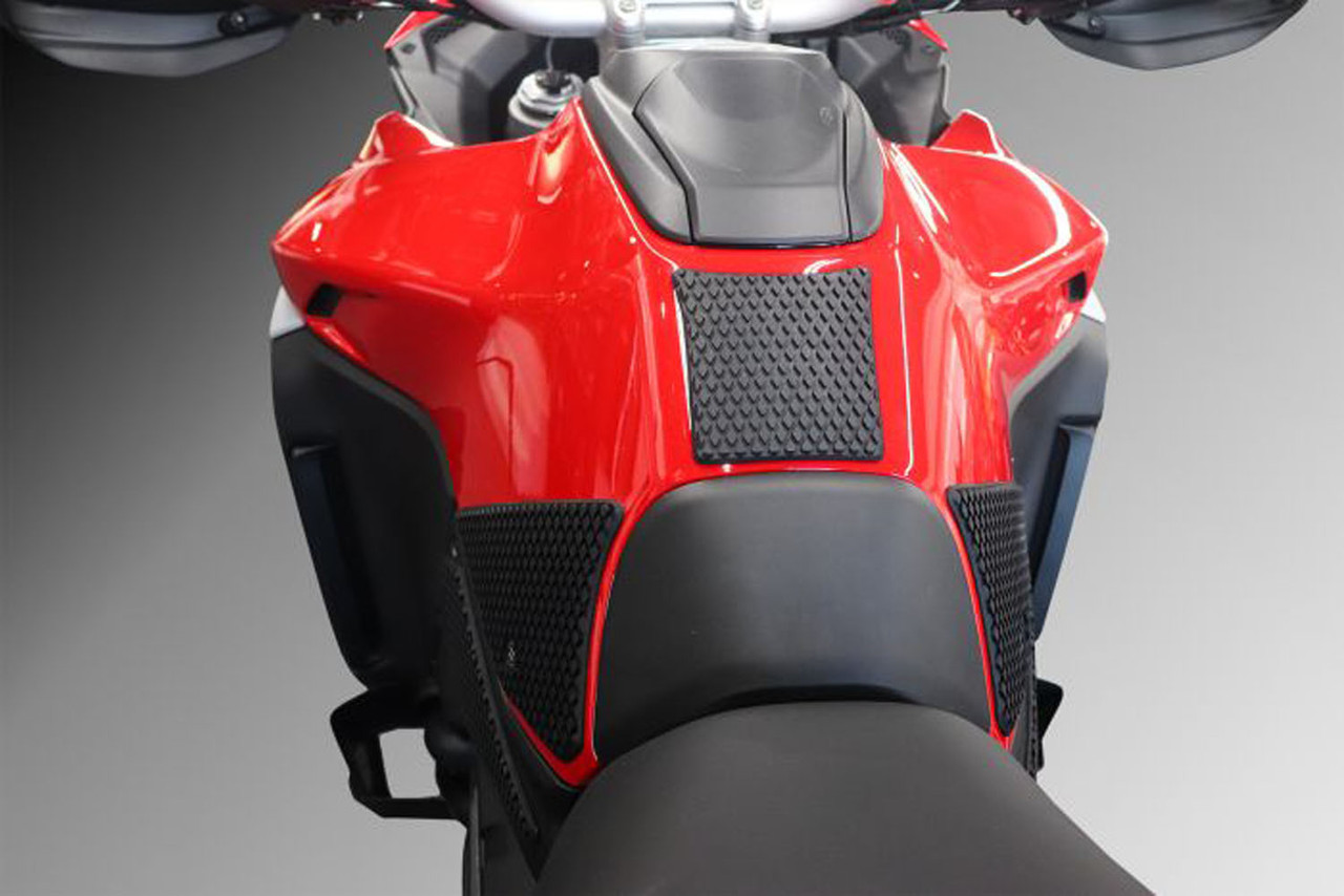 TechSpec Snake Skin Gripster Tank Grip for Ducati Multistrada V4 S 21-CURRENT