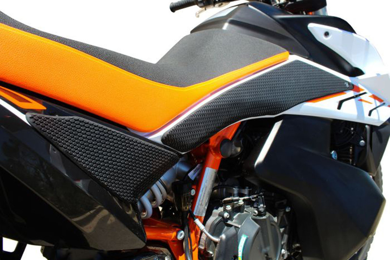 TechSpec Snake Skin Gripster Tank Grip for KTM DUKE 790 19-CURRENT ...