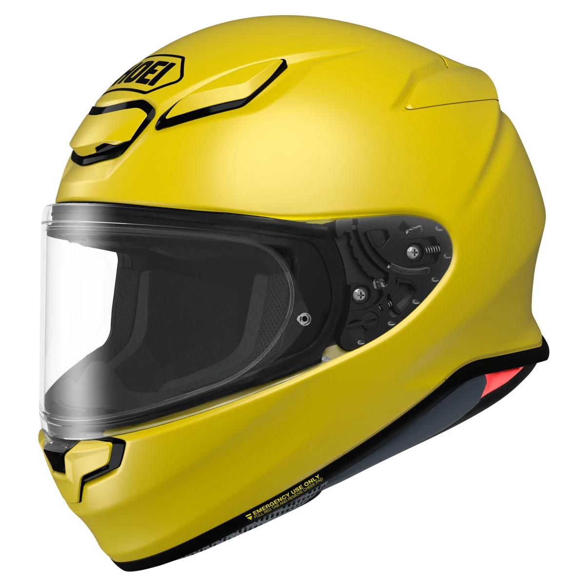 Shoei RF-1400 Solid Gloss Brilliant Yellow Helmet